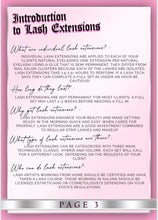 Load image into Gallery viewer, The Pink Print Ebook - Beginner Lash Manual